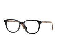Burberry Donna BE2434D 4161 Montature da vista Acetato Nero Trasparente Squadrata Normale