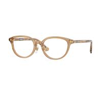 Burberry Donna BE2435D 4164 Montature da vista Acetato Beige Trasparente Pantos Normale