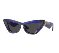Burberry Donna BE4421U 411487 Occhiali da sole Acetato Blu Grigio Cat Eye Normale