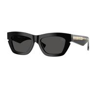 Burberry Donna BE4454 300187 Occhiali da sole Acetato Nero Grigio Cat Eye Normale