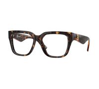 Burberry Donna BE2403 3002 Montature da vista Acetato Marrone Trasparente Squadrata Normale