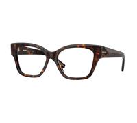 Burberry Donna Burberry BE2420 3002 Montature da vista Acetato Marrone Cat Eye Normale