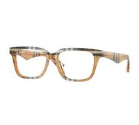 Burberry Donna Burberry BE2425D 4146 Montature da vista Acetato Marrone Trasparente Squadrata Normale