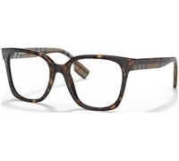Burberry Donna BE2347 EVELYN 3943 Montature da vista Acetato Marrone Trasparente Squadrata Normale
