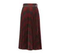 Burberry - Folded Pleat Check Midi Skirt - - Skirts - Donna - Multicolore - 2XS