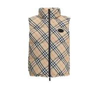 Burberry - Giacca Check Vest Down - - Jackets - Donna - Multicolore - L