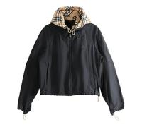 Burberry - Giacca Corta con Cappuccio Newcott - - Jackets - Donna - Nero - M