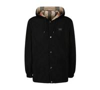 Burberry - Giacca Reversible Check Nera - - Jackets - Uomo - Nero - 2XL