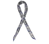 Burberry Gray Silk Foulard