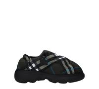 Burberry Green Fabric Slip-On Loafers - EU36/US6