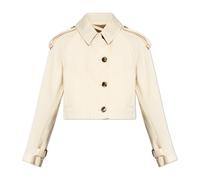 Burberry - Linwood Short Trench Coat - - Coats - Donna - Beige - 3XS