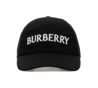 Burberry - Logo Gabardine Baseball Cap - - Accessories - Donna - Nero - S