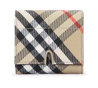 Burberry - LS Snip Compact Wallet CJ1 - - Accessories - Donna - Beige - ONE SIZE