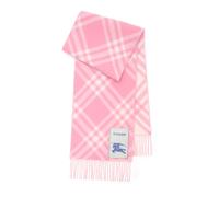 Burberry - Mu Tbar Bias Check Scarf - - Accessories - Donna - Rosa - ONE SIZE