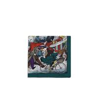 Burberry Multicolor Silk Scarf