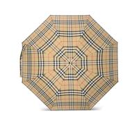 Burberry - Ombrello Pieghevole Check - - Accessories - Donna - Beige - ONE SIZE