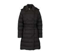 Burberry - Piumino con cappuccio in nylon di media lunghezza - - Coats - Donna - Nero - L