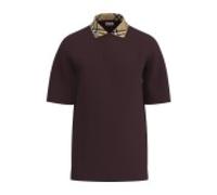 Burberry - Polo Evan in Cotone - - Tops - Uomo - Rosso - S