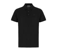Burberry - Polo in Cotone Piqué - - Tops - Donna - Nero - XS