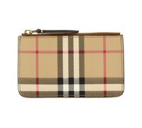 Burberry - Portacarte E-Canvas Stampato - - Accessories - Donna - Multicolore - ONE SIZE