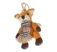 Burberry - Portachiavi a forma di volpe - - Accessories - Donna - Arancione - ONE SIZE