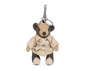 Burberry - Portachiavi con Orsetto Teddy in Cashmere - - Accessories - Donna - Beige - ONE SIZE