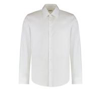 Burberry - Regular Fit Cotton Poplin Shirt - - Shirts - Uomo - Bianco - 3XL