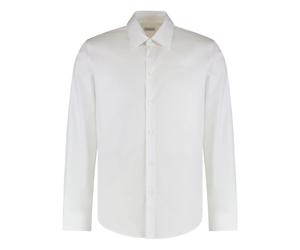 Burberry - Regular Fit Cotton Poplin Shirt - - Shirts - Uomo - Bianco - XL