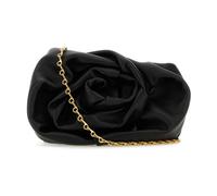 Burberry - Rose Leather Clutch - - Bags - Donna - Nero - ONE SIZE