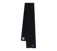 Burberry - Sciarpa a Coste in Cashmere - - Accessories - Uomo - Nero - ONE SIZE