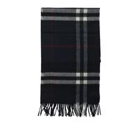 Burberry - Sciarpa Cashmere Check Nera - - Accessories - Uomo - Nero - ONE SIZE