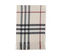 Burberry - Sciarpa in cashmere con motivo Giant Check - - Accessories - Donna - Beige - ONE SIZE