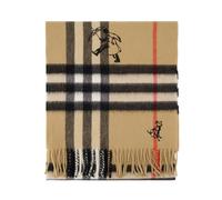 Burberry - Sciarpa in cashmere Giant Check - - Accessories - Donna - Beige - ONE SIZE