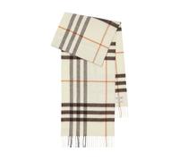 Burberry - Sciarpa in cashmere Giant Check - - Accessories - unisex - Beige - ONE SIZE