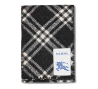 Burberry - Sciarpa in lana a quadri - - Accessories - Donna - Nero - ONE SIZE