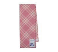 Burberry - Sciarpa in lana a quadri - - Accessories - Donna - Rosa - ONE SIZE