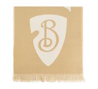 Burberry - Sciarpa in lana con logo - - Accessories - unisex - Beige - ONE SIZE