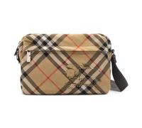 Burberry - Small Check Crossbody Bag - - Bags - Uomo - Beige - ONE SIZE