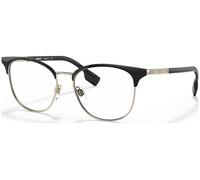 Burberry Donna BE1355 SOPHIA 1109 Montature da vista Metallo Oro Trasparente Squadrata Normale