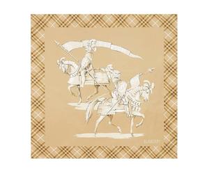 Burberry - SS Horseman SLK Square - - Accessories - Donna - Beige - ONE SIZE
