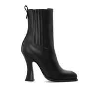 Burberry - Stivaletti con tacco a colonna - - Shoes - Donna - Nero - 37 EU