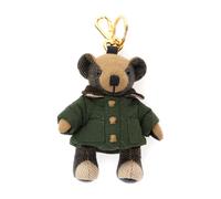 Burberry - Thomas Bear Charm Keyring - - Accessories - Donna - Verde - ONE SIZE