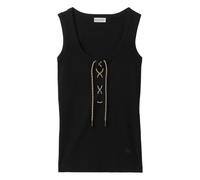 Burberry - Top a coste - - Tops - Donna - Nero - M