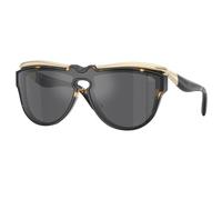 Burberry Unisex BE3162U 13546G Occhiali da sole Metallo Tartaruga Grigio Pilot Specchiate