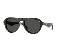 Burberry Uomo BE4437U 412487 Occhiali da sole Acetato Verde Grigio Pilot Normale