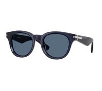 Burberry Uomo BE4439 412080 Occhiali da sole Acetato Blu Blu Rotonda Normale