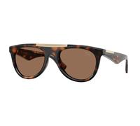 Burberry Uomo BE4452U 300273 Occhiali da sole Iniettato Marrone Marrone Pilot Normale