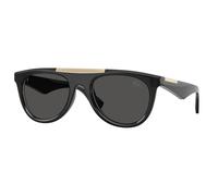 Burberry Uomo BE4452U 411287 Occhiali da sole Iniettato Grigio Grigio Pilot Normale