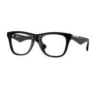 Burberry Uomo Burberry BE2409 3001 Montature da vista Acetato Nero Trasparente Squadrata Normale