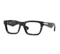 Burberry Uomo Burberry BE2419 4111 Montature da vista Acetato Blu Trasparente Squadrata Normale